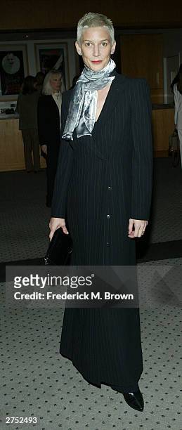 Mrs. Gene Kelly attends the Centennial Tribute to Bing Crosby at the Academy of Motion Picture Arts and Sciences on November 21, 2003 in Beverly...