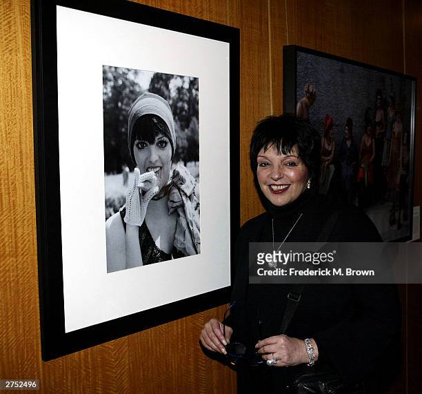 Actor/recording artist Liza Minnelli attends the Centennial Tribute to Bing Crosby at the Academy of Motion Picture Arts and Sciences on November 21,...