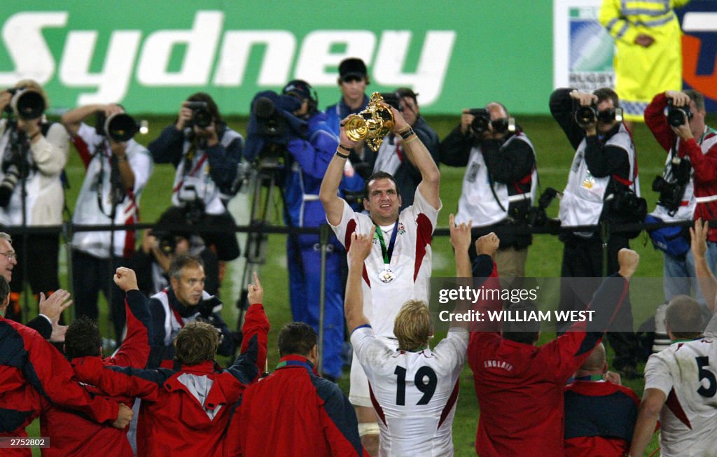 English captain and lock Martin Johnson