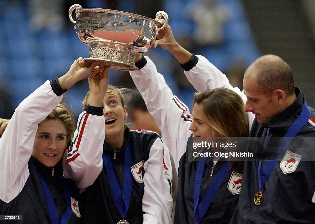 Fed Cup Final Trophy Ceremony