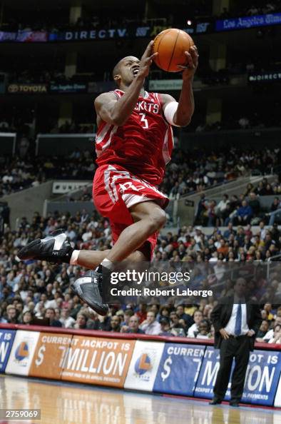 Francis Houston Rockets Steve Francis of the Houston Rockets goes up for a layup against the ...