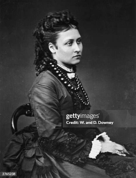 Princess Louise Caroline Alberta , wife of the 9th Duke of Argyll and daughter of Queen Victoria, circa 1876.