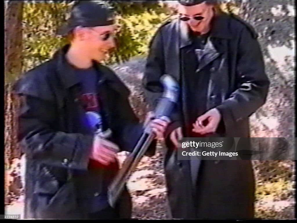 Columbine Killers Practice Shooting At Rifle Range