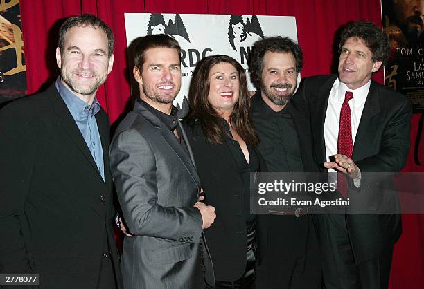 Producer Marshall Herskovitz, actor Tom Cruise, producer Paula Wagner, director Edward Zwick and Al Horn attend the Warner Bros. Film premiere of...