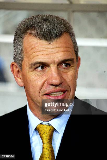 Javier Aguirre, Osasuna coach during the Spanish Primera Liga match between RCD Espanyol and Osasuna at the Estadio Ol�mpico de Montjuic on December...