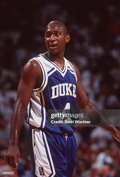 DUKE GUARD KENNY BLAKENEY DURING THE BLUE DEVILS 74-72 LOSS TO THE MARYLAND TERRAPINS AT COLE ARENA IN COLLEGE PARK, MARYLAND.