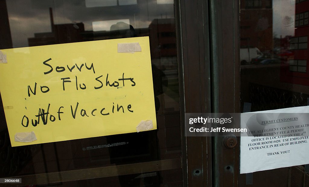 Flu Season Takes Hold Of U.S.
