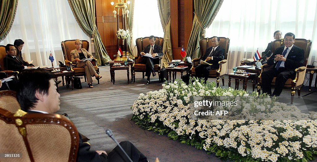 From right to left: Thailand Minister of