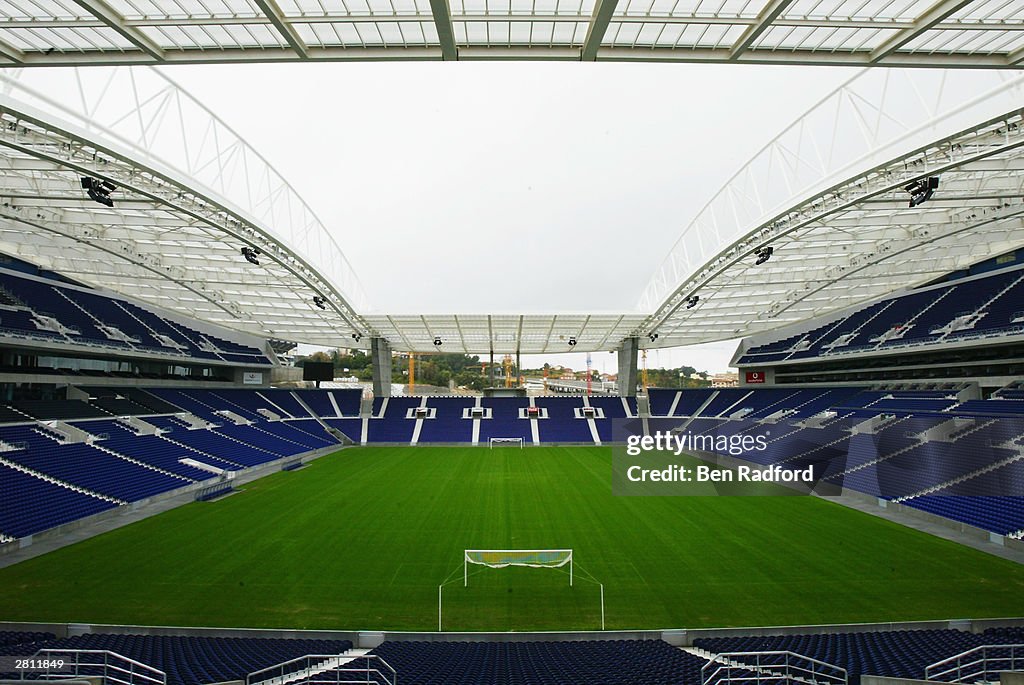 A general view of the Dragao Stadium...