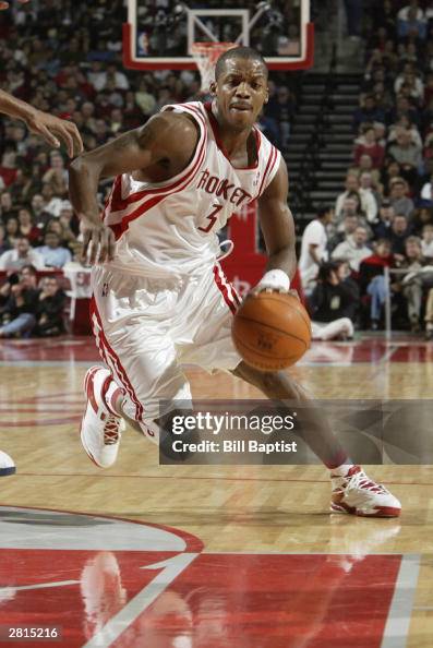 Francis Houston Rockets Steve Francis of the Houston Rockets drives against the Detroit... News ...