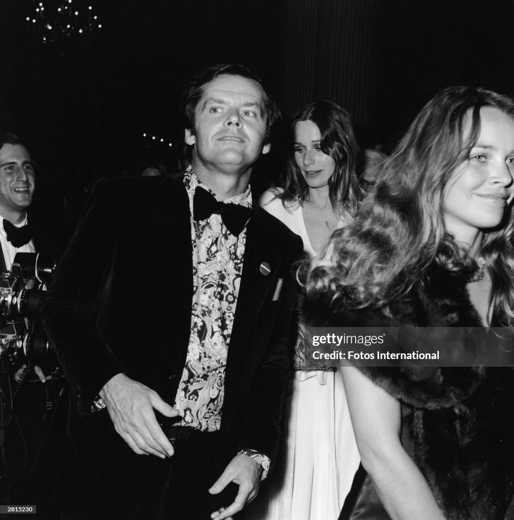 Jack Nicholson & Michelle Phillips At Oscars