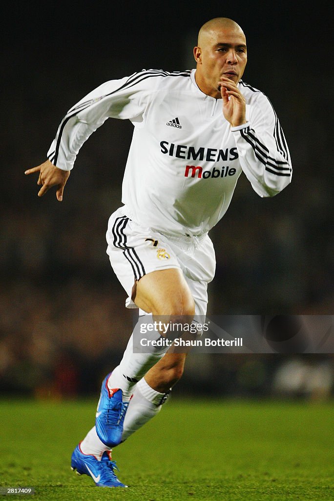 Ronaldo of Real Madrid in action