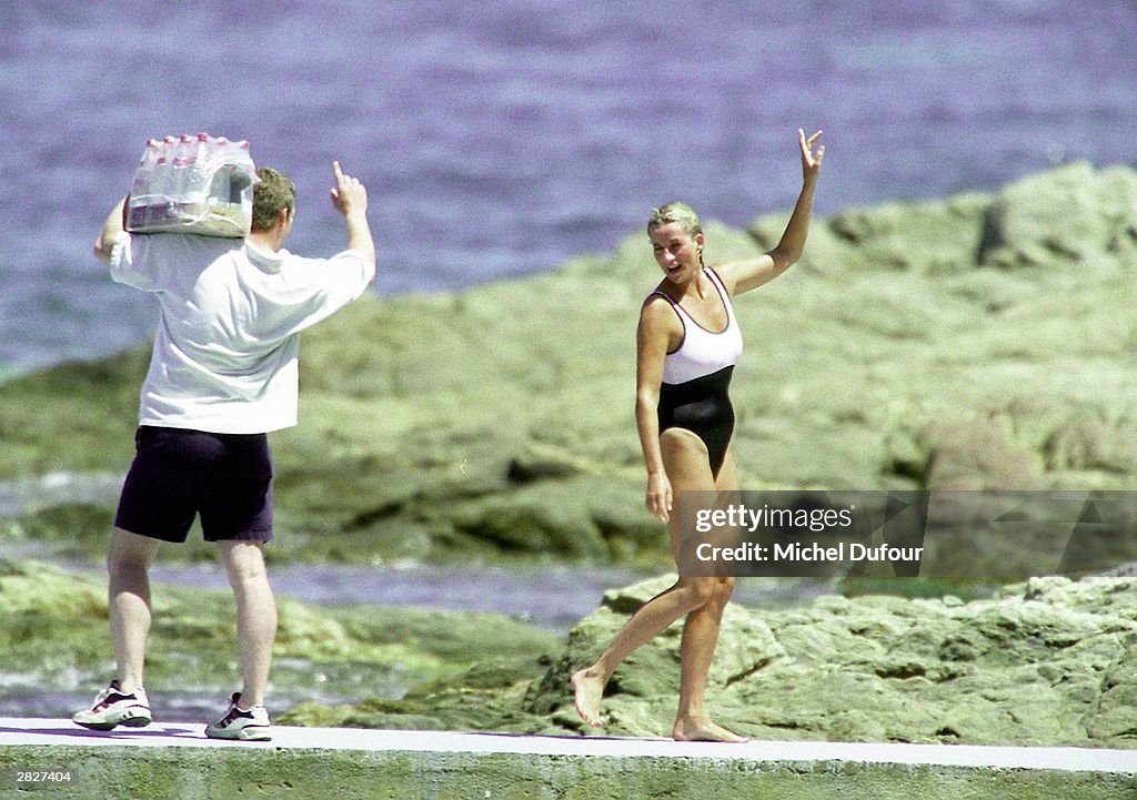 FILE PHOTO Dodi Al Fayed And Diana, Princess Of Wales