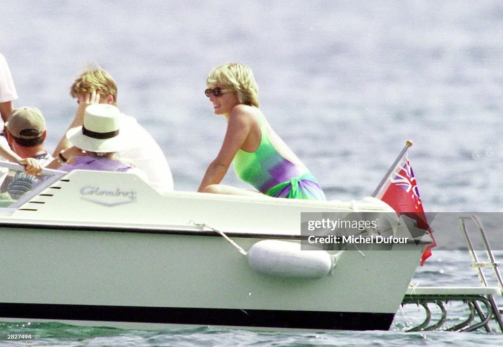 FILE PHOTO Dodi Al Fayed And Diana, Princess Of Wales