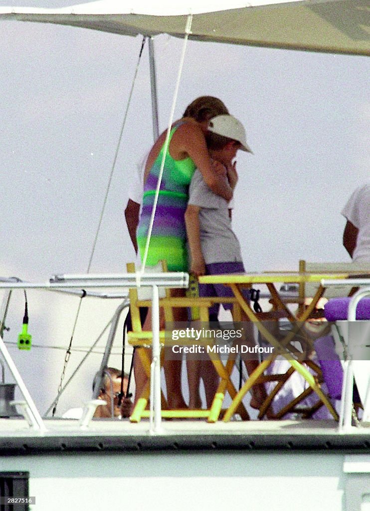 FILE PHOTO Dodi Al Fayed And Diana, Princess Of Wales