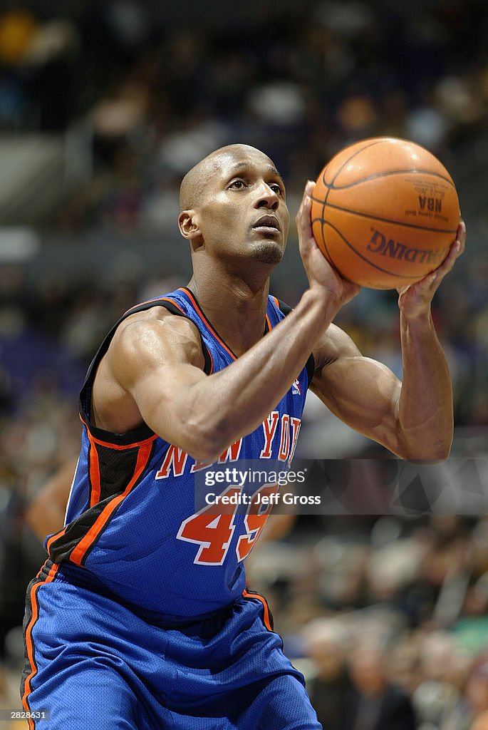 Knicks v Lakers