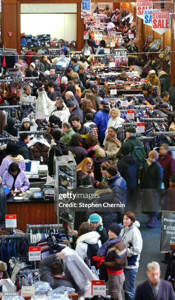 Shoppers Crowd Stores For After Christmas Bargains