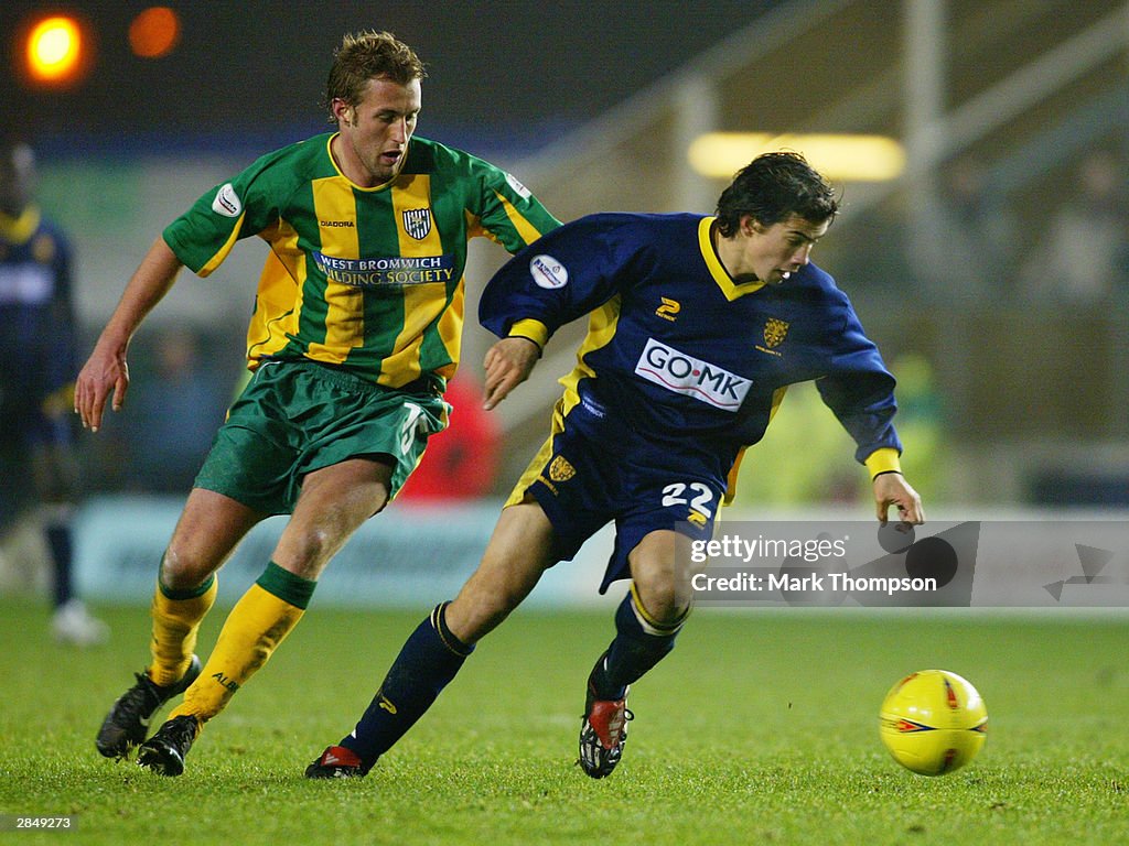 Nationwide League Division One: Wimbledon v West Bromwich Albion