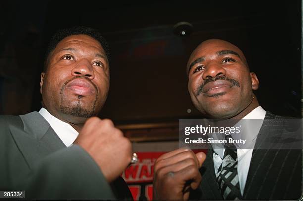 51 Holyfield V Mercer Photos & High Res Pictures - Getty Images