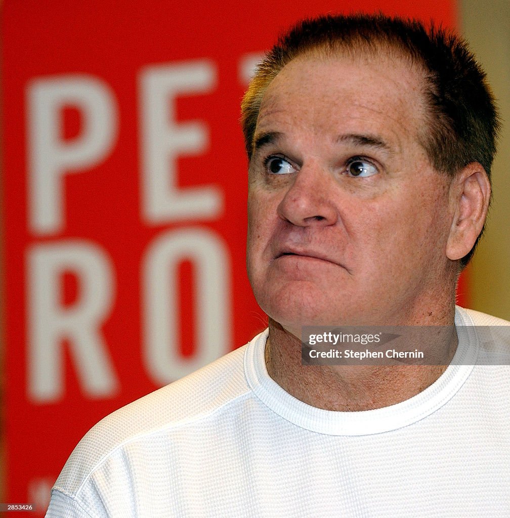 Pete Rose Signs Autobiography In New Jersey