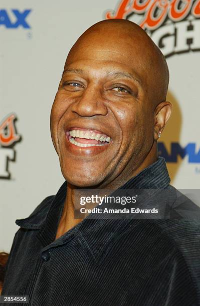 Actor Tiny Lister arrives at the Los Angeles premiere of "My Baby's Daddy" on January 8, 2004 at the Egyptian Theatre, in Hollywood, California.