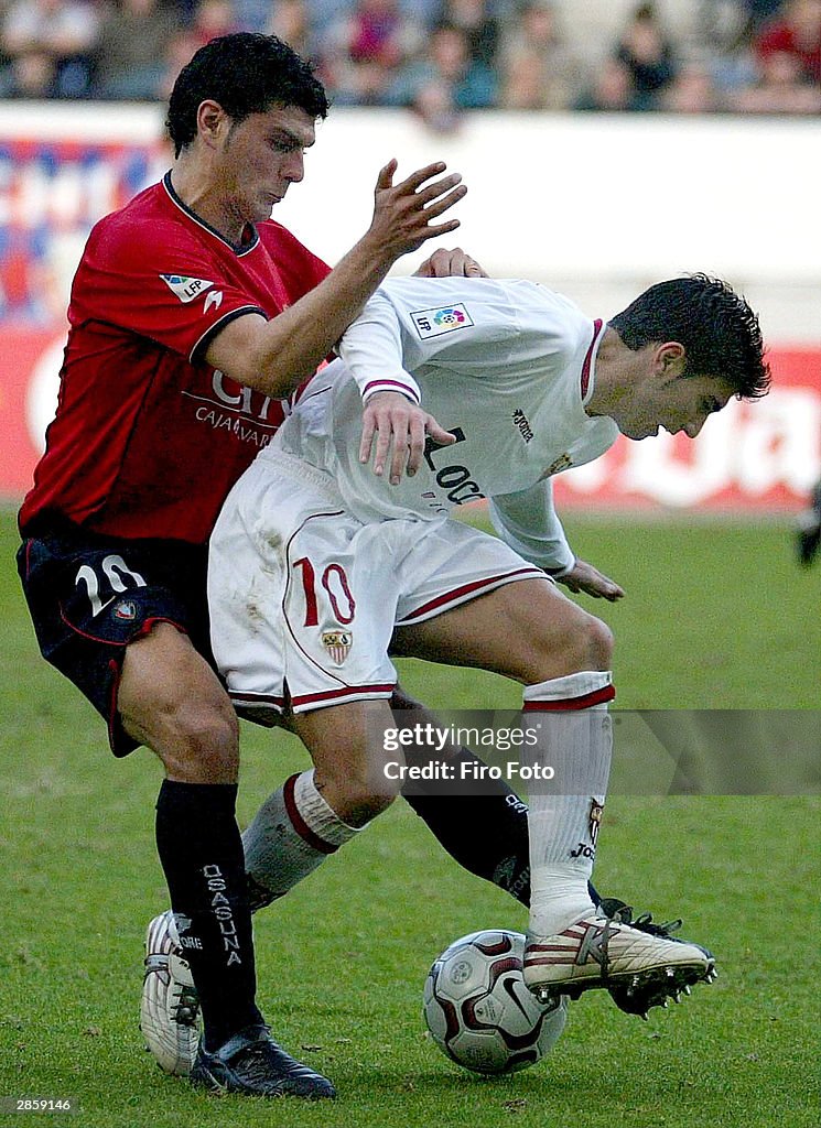 Osasuna and Sevilla