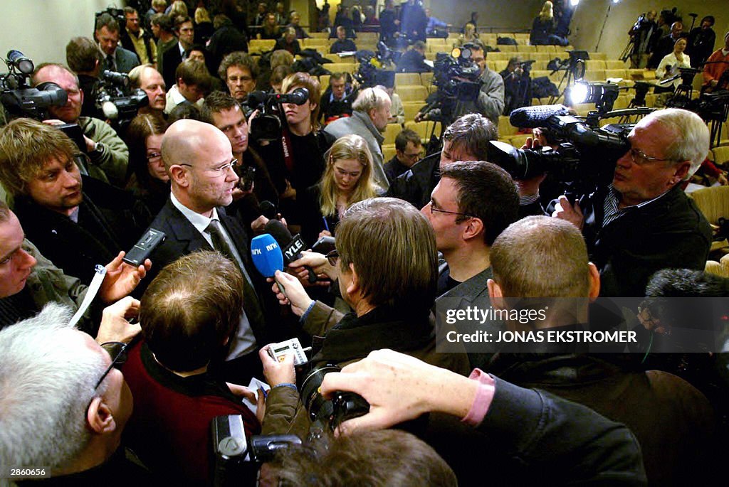 Police lead investigator Leif Jennekvist