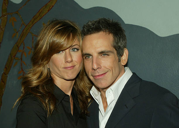 Actress Jennifer Aniston and Ben Stiller attend the Los Angeles premiere of Universal Pictures' film "Along Came Polly" at the Grauman's Chinese...