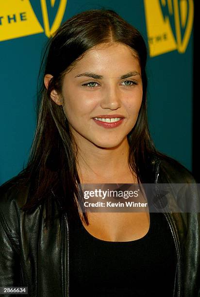 Hollywood, CA Actress Marika Dominczyk arrives to The WB Networks 2004 All-Star Winter Party on January 13, 2004 at the Hollywood and Highland Mall,...