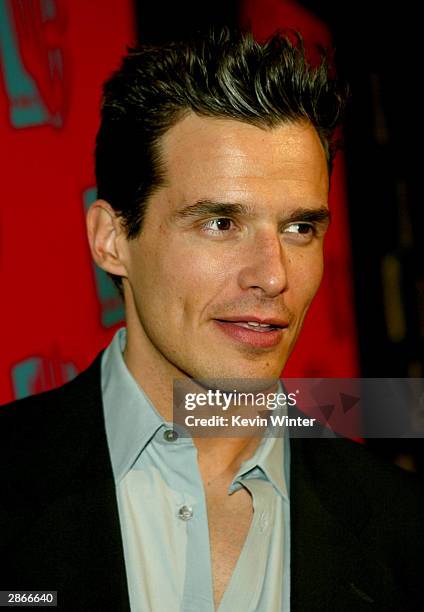 Hollywood, CA Actor Antonio Sabato Jr. Arrives to The WB Networks 2004 All-Star Winter Party on January 13, 2004 at the Hollywood and Highland Mall,...
