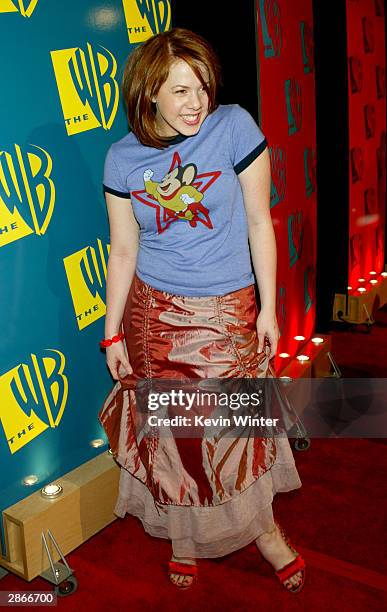 Hollywood, CA Actress Lynsey Bartilson arrives to The WB Networks 2004 All-Star Winter Party on January 13, 2004 at the Hollywood and Highland Mall,...