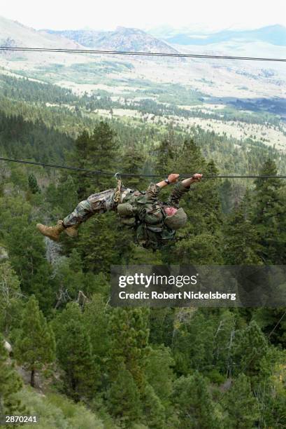 One Rope Bridge With Ruck 109 Bridge Mountain (Nevada) Stock Photos, High-Res Pictures, and ...