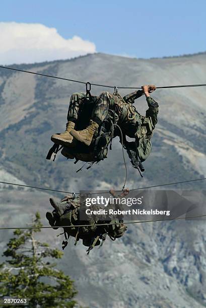 One Rope Bridge With Ruck 109 Bridge Mountain (Nevada) Stock Photos, High-Res Pictures, and ...