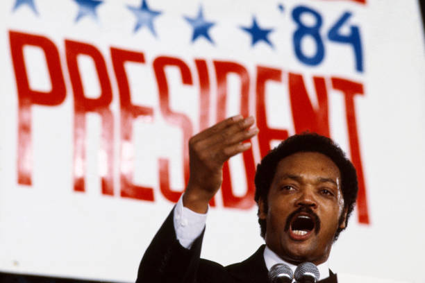 DC: 3rd November 1983 - Jesse Jackson Announces Presidential Campaign