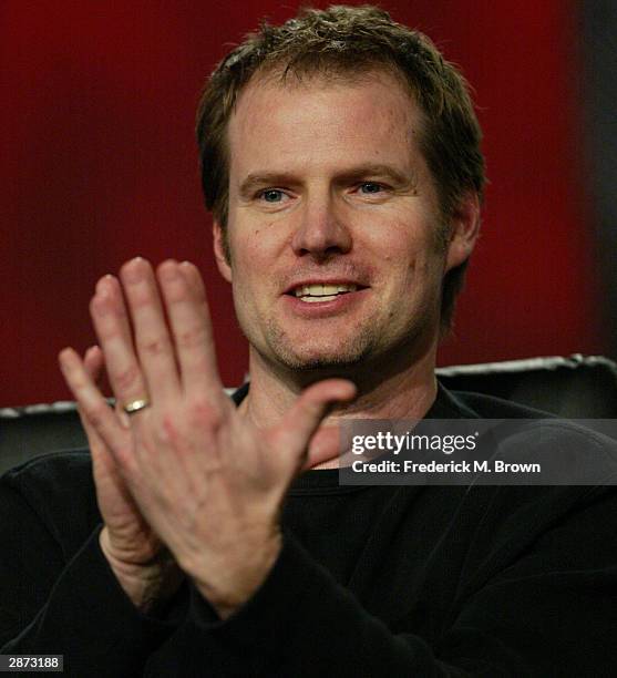 Actor Jack Coleman attends the ABC 2004 Winter Press Tour at the Hollywood Renaissance Hotel on January 15, 2004 in Hollywood, California. .