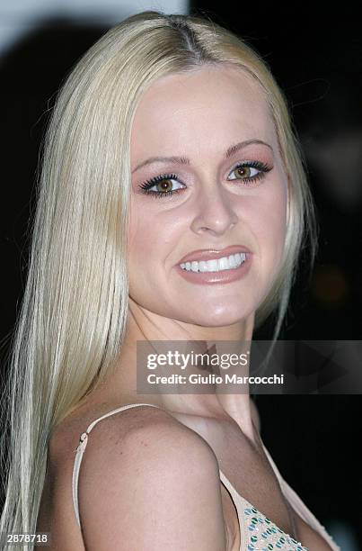 Actress Katie Lohmann attends The Fifth Annual Hollywood Makeup Artist & Hairstylist Guild Awards on January 17, 2003 in Beverly Hills, California.