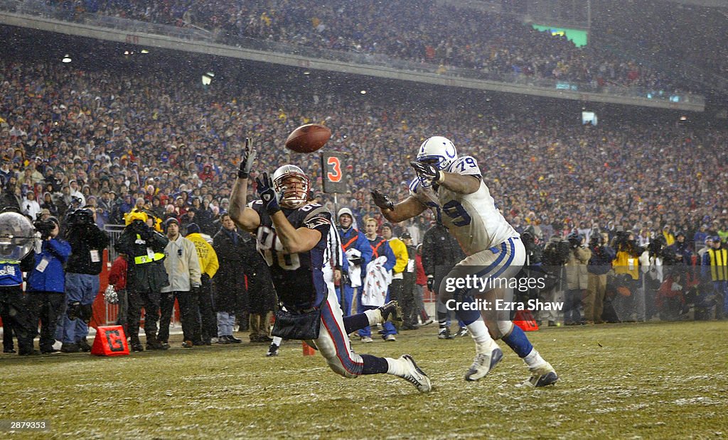 AFC Championship: Colts v Patriots