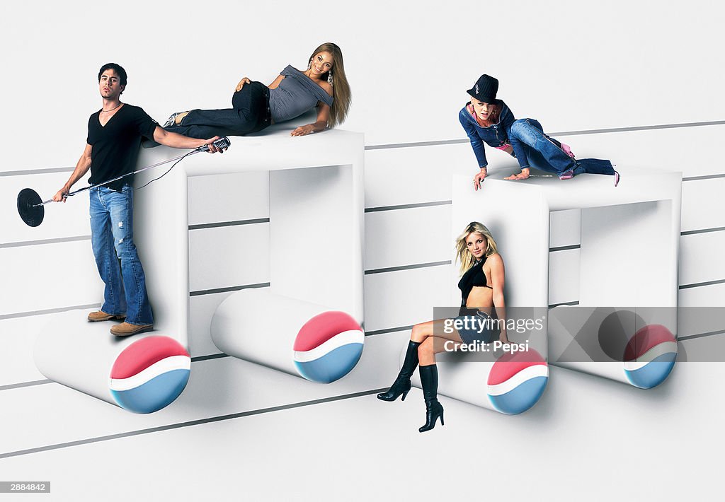 Pepsi Dare For More music campaign