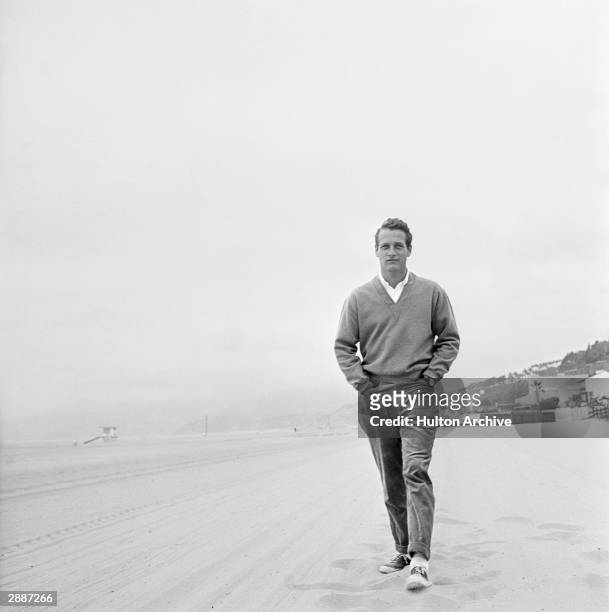 American actor Paul Newman, circa 1958.