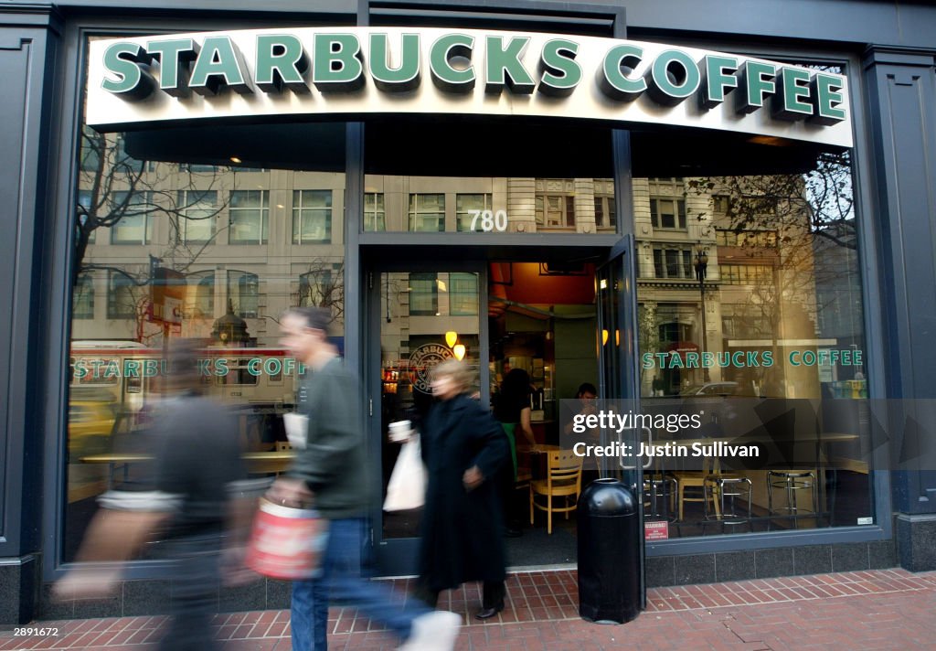 Starbucks Reports Sharp Increase In Quarterly Profits