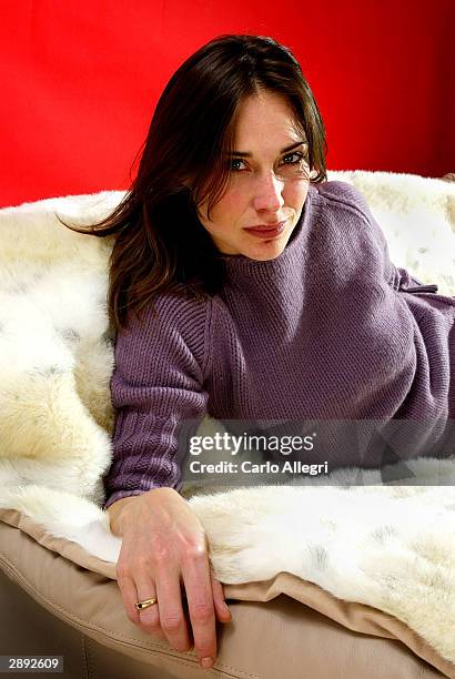 Actress Claire Forlani poses for a portriat in support of her film Memron which premiered at the Slamdance Film Festival which runs at the same time...
