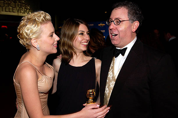 Actress Scarlett Johansson, director Sofia Coppola and Focus' James Schamus attend the Universal-Focus Features after-party during the 61st Annual...