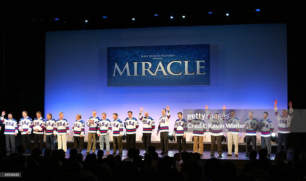Los Angeles Premiere of Disney's "Miracle" - Afterparty 