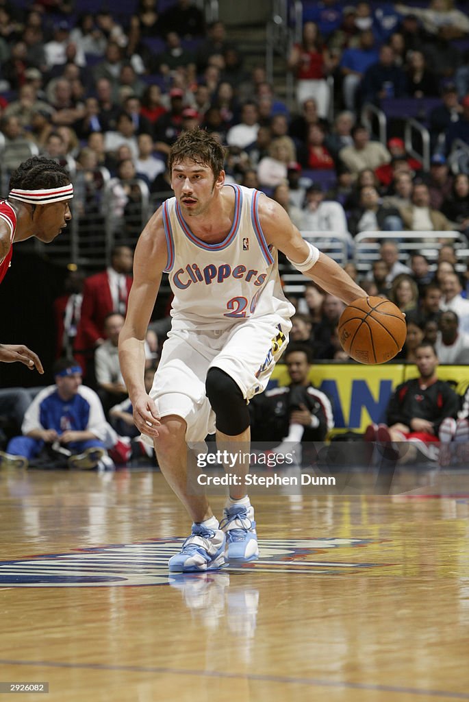 Marko Jaric of the Los Angeles Clippers during 101-88 victory over News  Photo - Getty Images