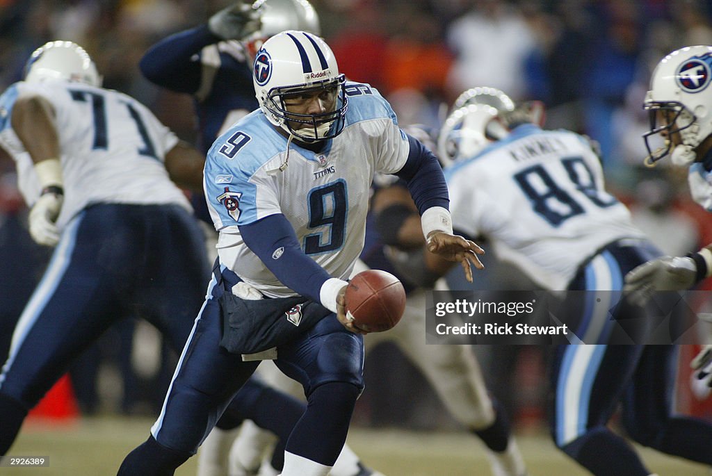 AFC Divisional Playoffs: Titans v Patriots
