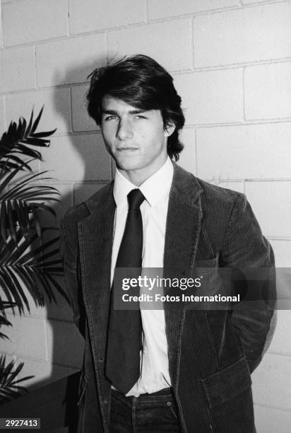 American actor Tom Cruise poses at the Beverly Hilton Hotel at a function for the Hollywood Foreign Press Association, Los Angeles, California,...