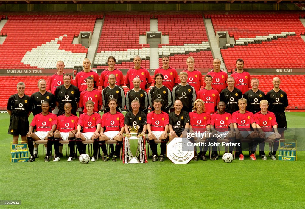 Manchester United Official photo-call 2003/04
