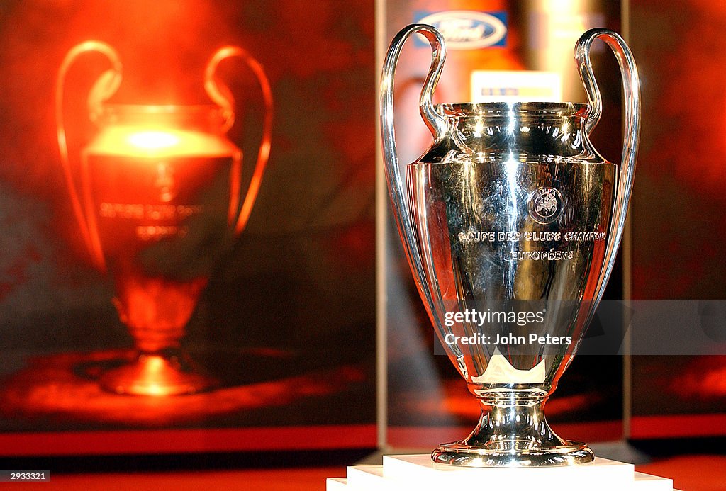 European Trophy Handover