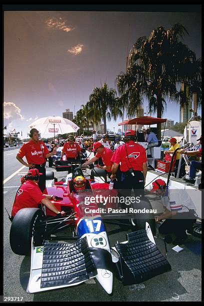 Pacwest Racing Cart 28 Reynard Mercedes 97i For Pacwest Stock Photos, High-Res Pictures ...