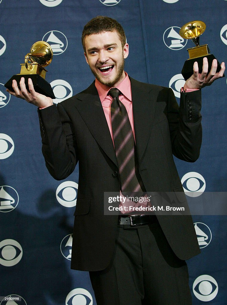 46th Annual Grammy Awards - Pressroom